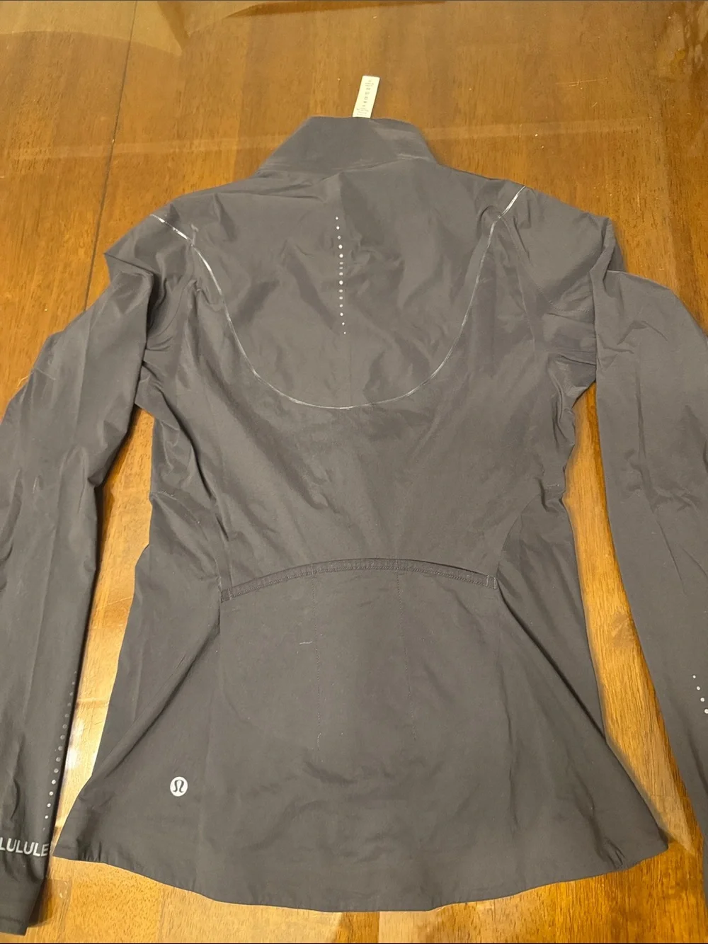 lululemon athletica Black Full-Zip Waterproof Jacket size 2